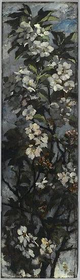 unknow artist Apple Blossoms oil painting picture